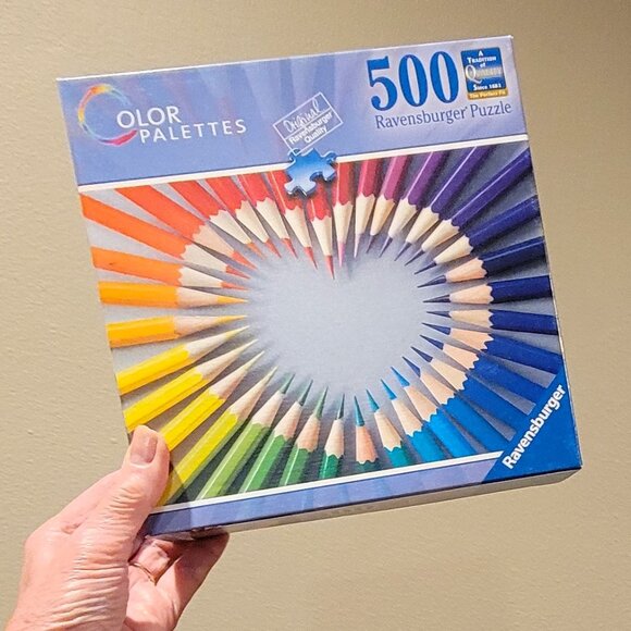 LOVE TO COLOR by Ravensburger JIGSAW PUZZLE 500 pieces - Picture 1 of 9